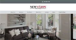 Desktop Screenshot of newvisionstaging.com